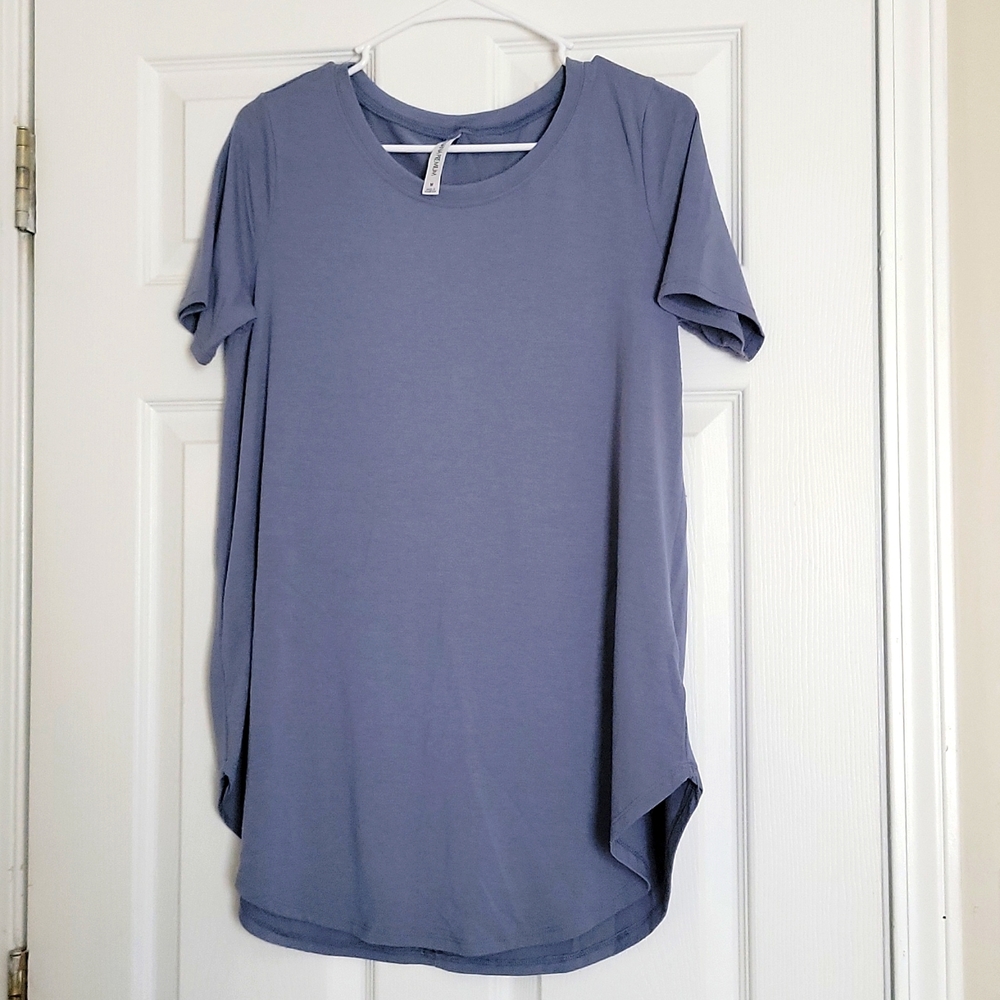 Blue/Gray Top